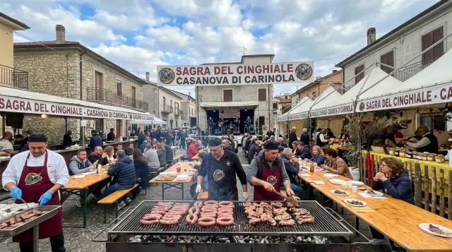 Sagra del Cinghiale a Casanova di Carinola